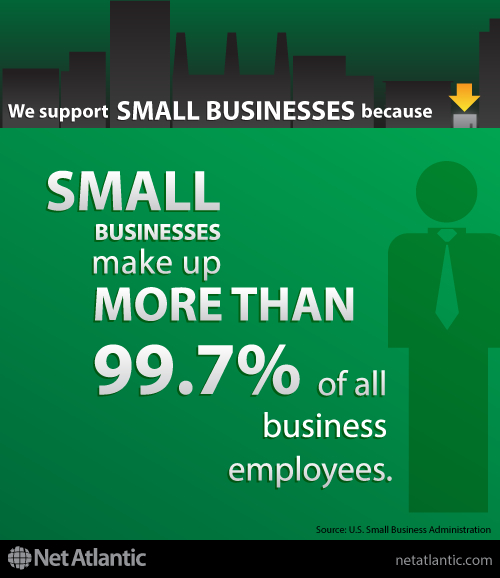 We support small business! Reason #1